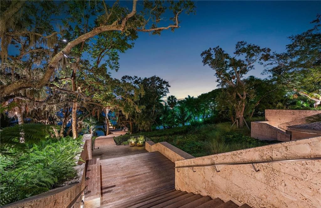 $27.5 Million Waterfront Estate in Sewall’s Point with Private Beach and Deep-Water Dockage