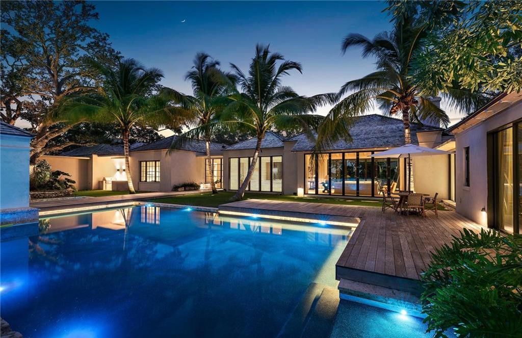 $27.5 Million Waterfront Estate in Sewall’s Point with Private Beach and Deep-Water Dockage