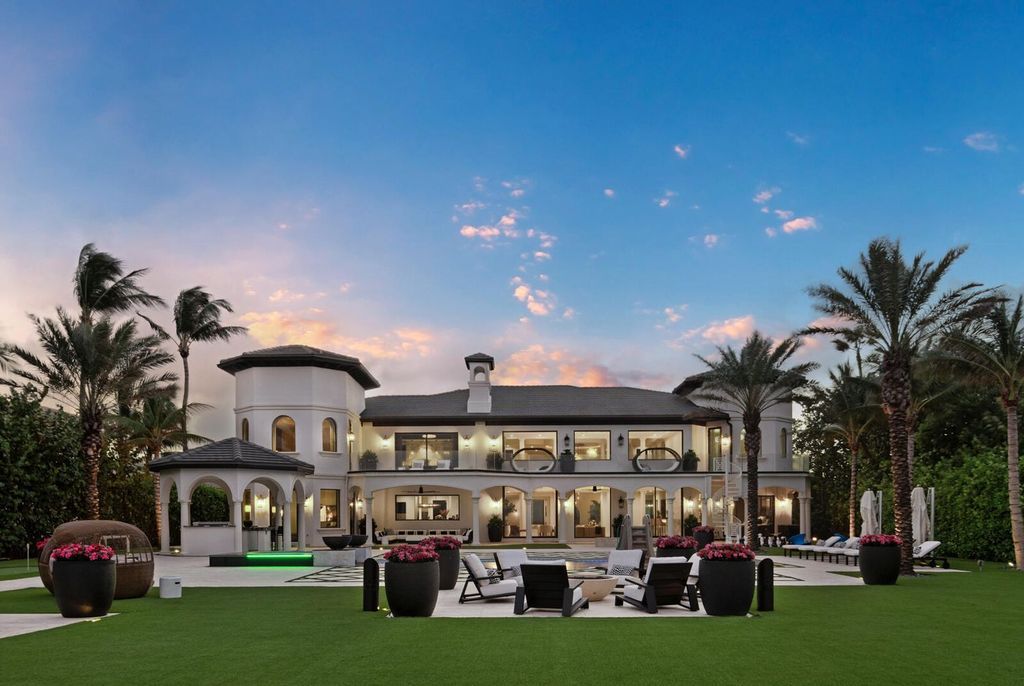 $32 Million Luxurious Oceanfront Estate Via del Mar with 140 Feet of Frontage in Sailfish Point, Stuart