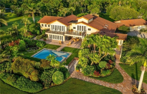 $45 Million Historic Riverfront Estate in Palm City Florida Formerly Owned by Wayne Huizenga Featuring 17 Acres