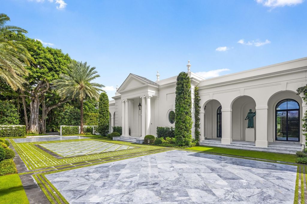 $49 Million One-of-a-Kind Estate on Palm Beach's Prestigious Billionaires Row