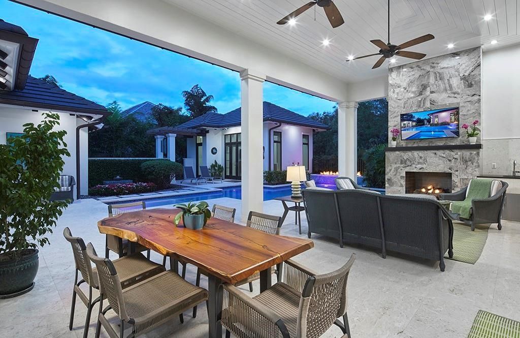 $7.8 Million Naples Sanctuary: Elegant Pelican Bay Home with Guest Casita, Chef’s Kitchen, and Poolside Oasis