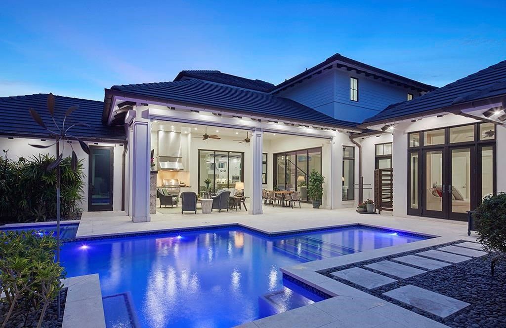 $7.8 Million Naples Sanctuary: Elegant Pelican Bay Home with Guest Casita, Chef’s Kitchen, and Poolside Oasis