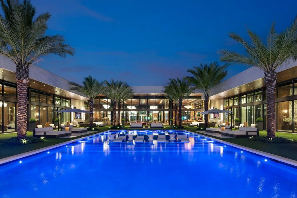 A Ferrari Inspired Masterpiece with 20 Square Feet of Luxury Resort Amenities Listed at $55 Million in Delray Beach