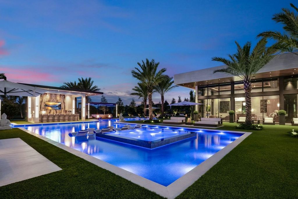 A Ferrari Inspired Masterpiece with 20 Square Feet of Luxury Resort Amenities Listed at $55 Million in Delray Beach