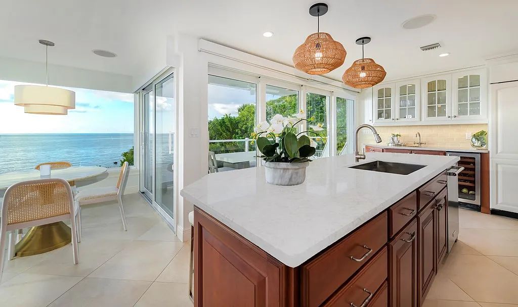 Exclusive $19.9 Million Oceanfront Estate in Key Largo with Private Beach and Marina Slip