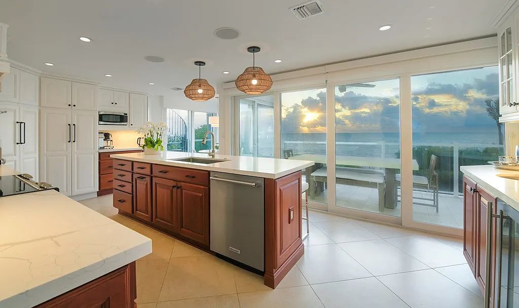 Exclusive $19.9 Million Oceanfront Estate in Key Largo with Private Beach and Marina Slip