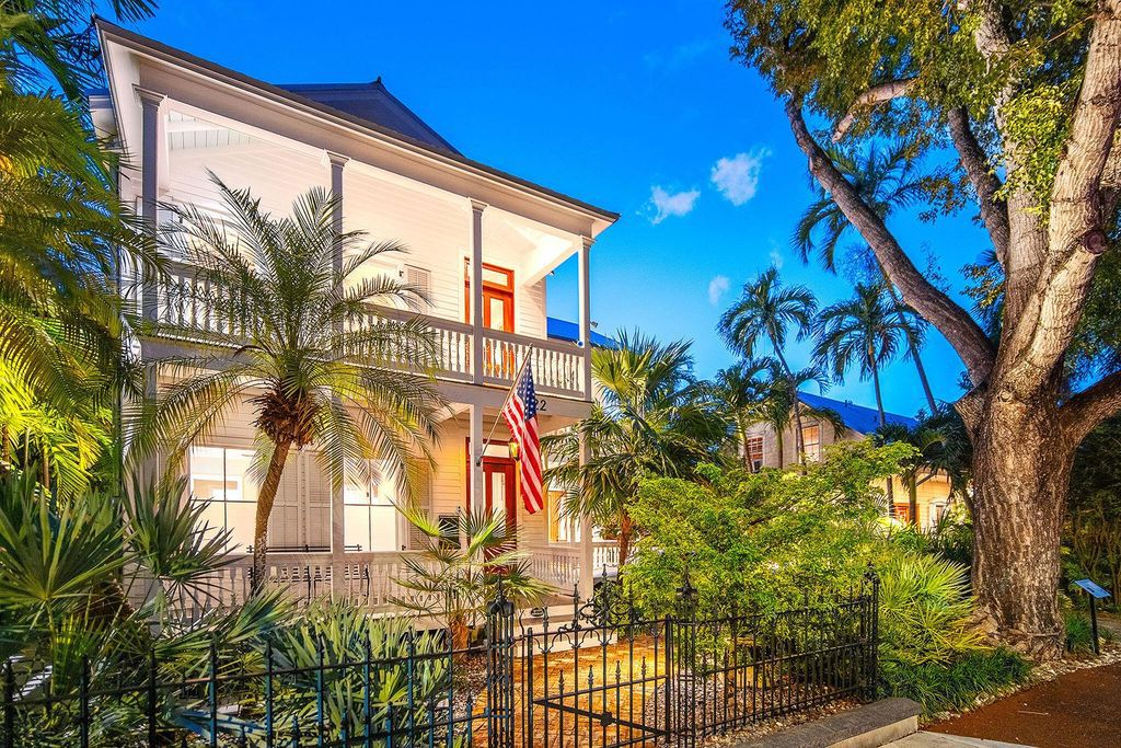 Exquisite $6.2 Million Historic Estate in Old Town Key West with Modern Luxury Amenities