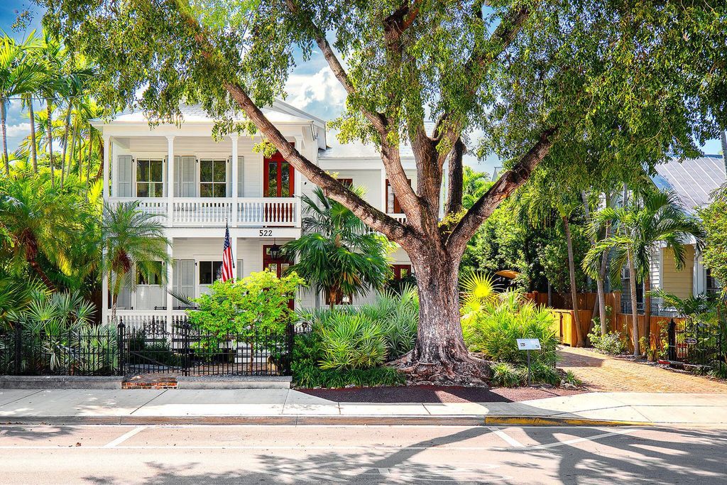 Exquisite $6.2 Million Historic Estate in Old Town Key West with Modern Luxury Amenities