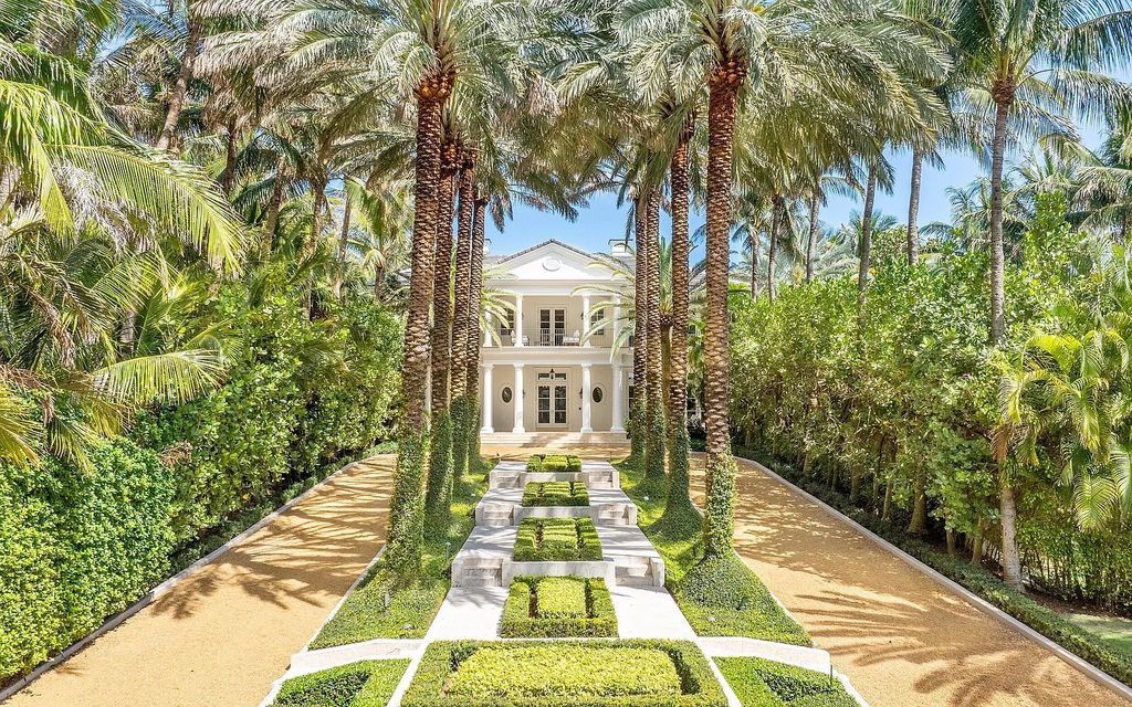 Magnificent $83.5 Million Oceanfront Estate with 7 Bedrooms and Resort-Style Amenities in Palm Beach