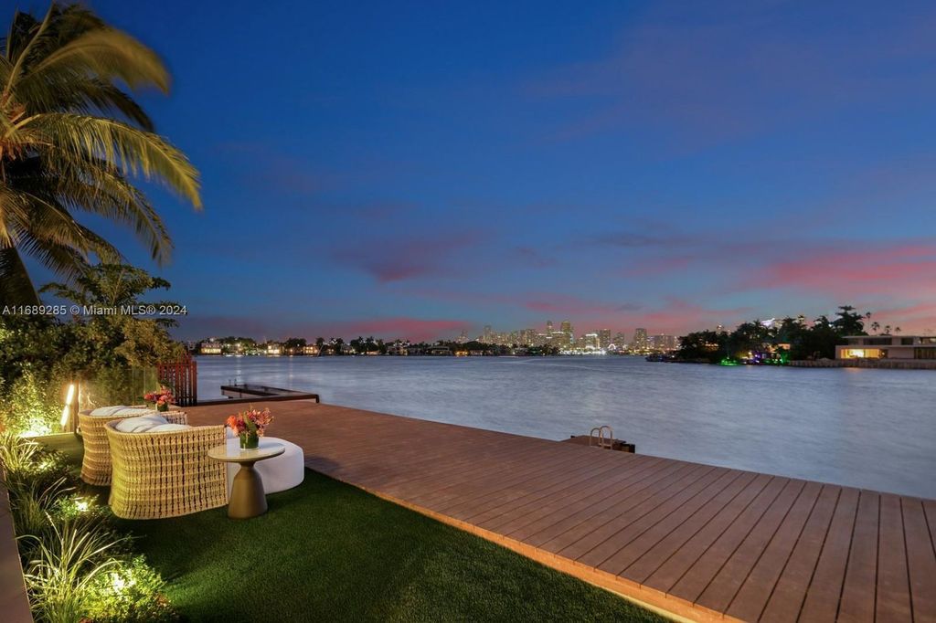 Maison Rive Gauche Waterfront Estate in Miami Beach Listed for $33 Million