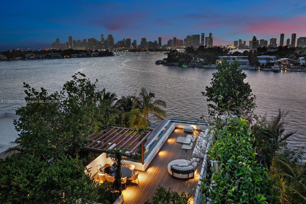 Maison Rive Gauche Waterfront Estate in Miami Beach Listed for $33 Million