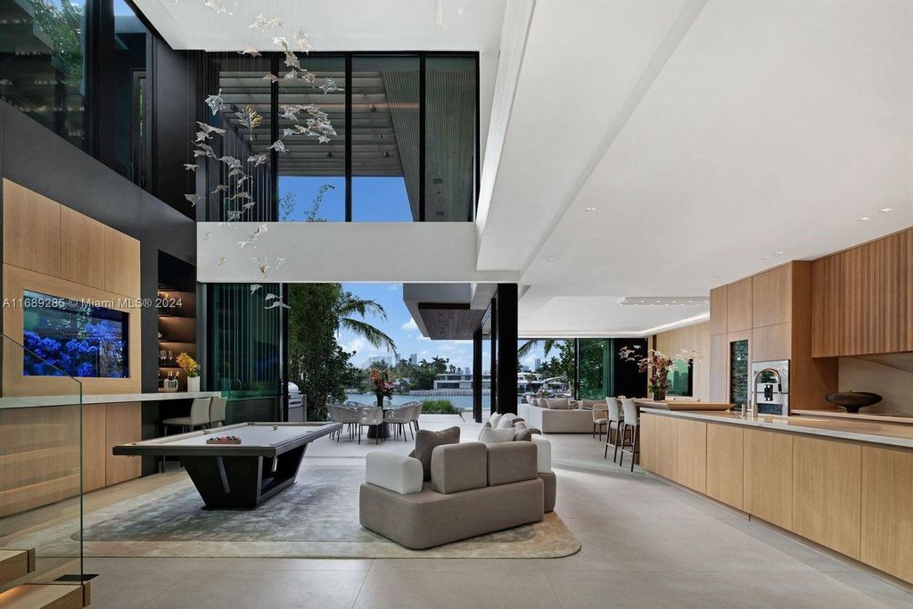 Maison Rive Gauche Waterfront Estate in Miami Beach Listed for $33 Million