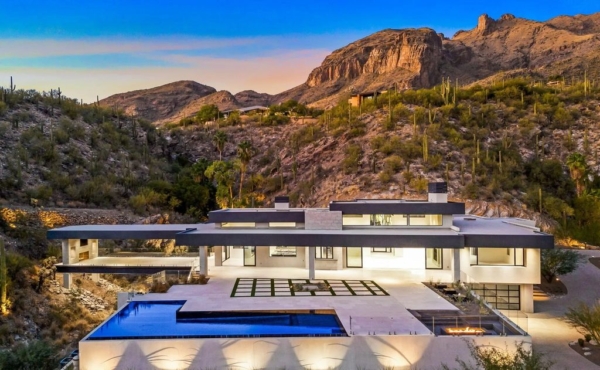 Tucson’s Modern Marvel: A 5.5-Acre Estate Like No Other, Listed at $10 Million