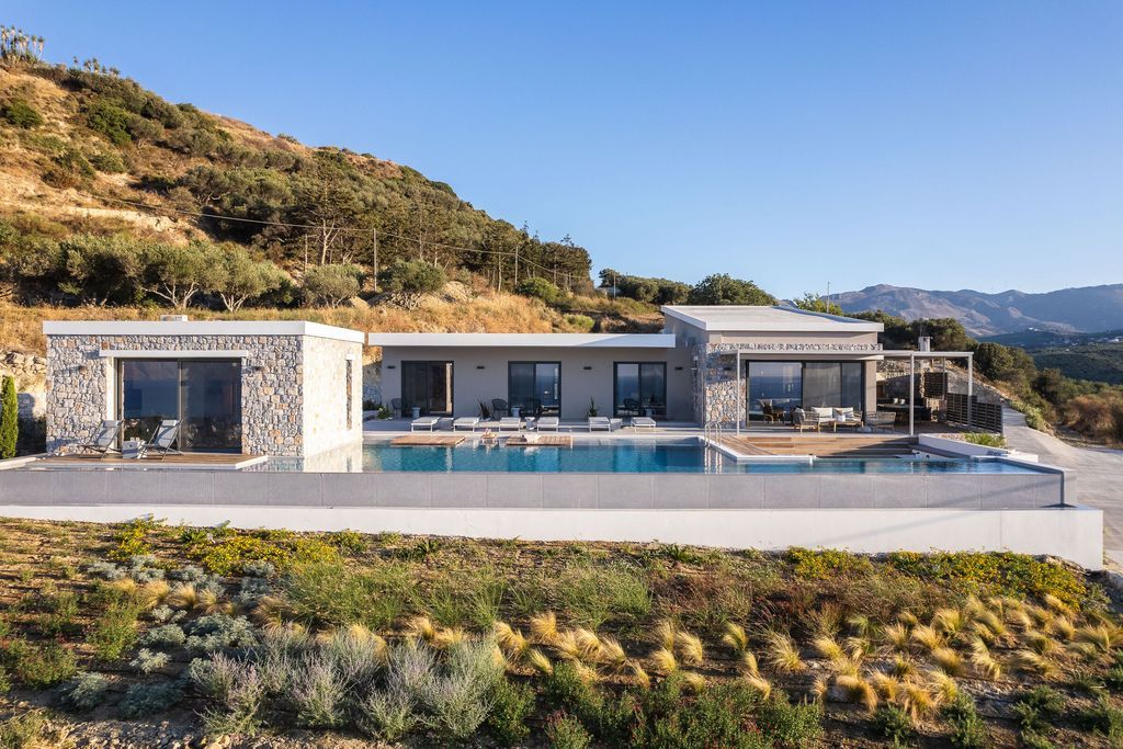 Villa Camellia, Modern Retreat in Greece by Dimiourgiki