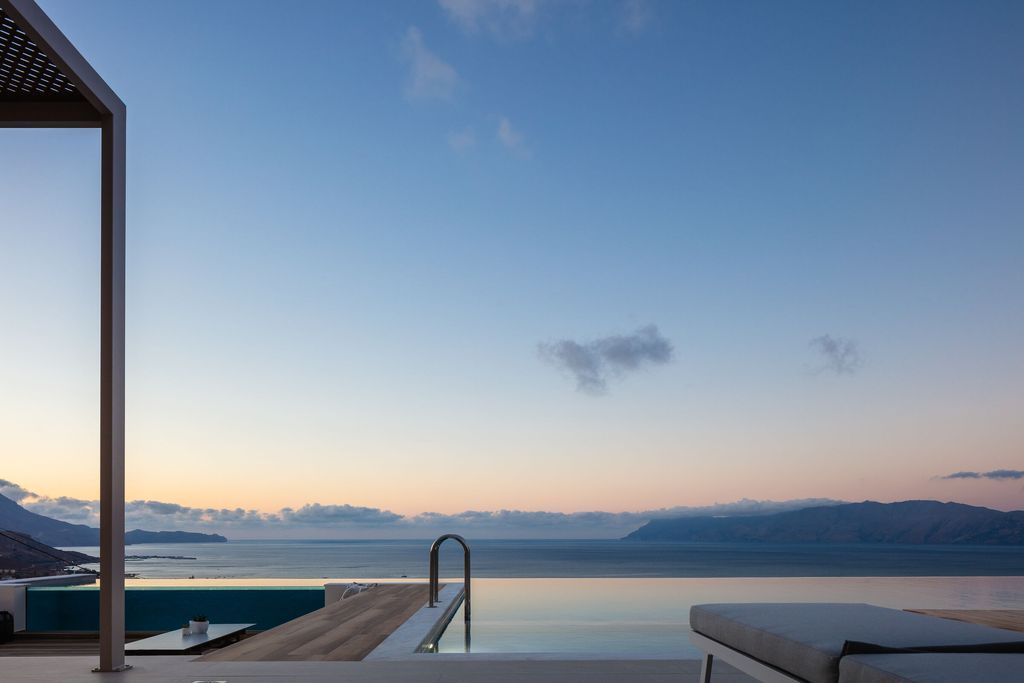 Villa Camellia, Modern Retreat in Greece by Dimiourgiki