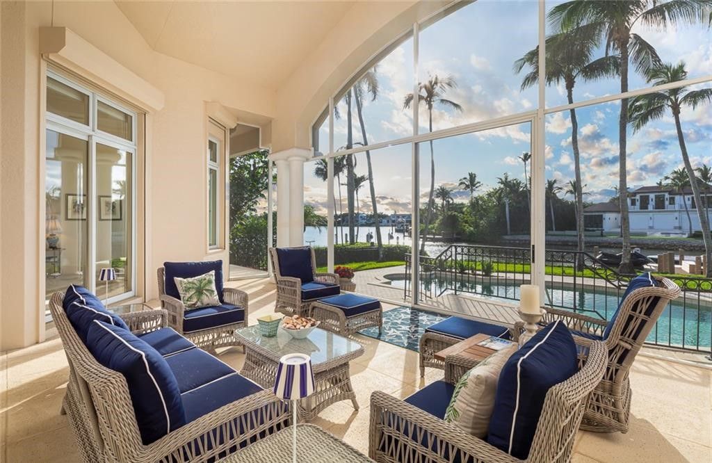 $12.3 Million Exquisite Waterfront Estate with Panoramic Views and Direct Gulf Access in Naples