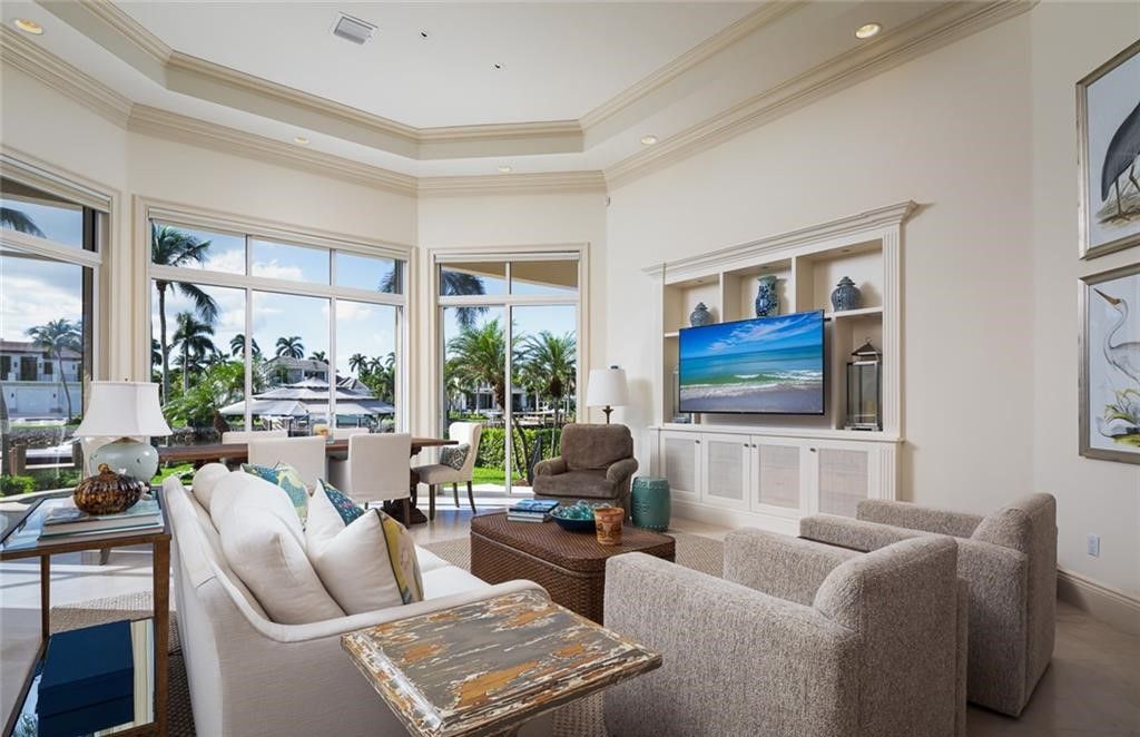 $12.3 Million Exquisite Waterfront Estate with Panoramic Views and Direct Gulf Access in Naples