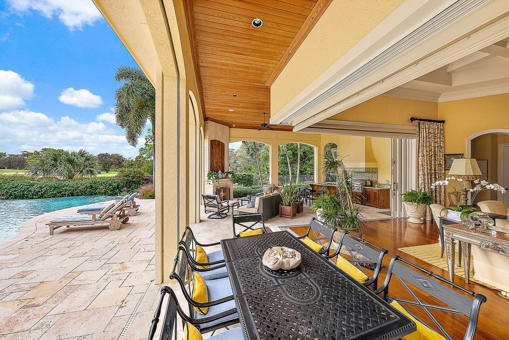 Exquisite $7.3 Million Golf Course Estate in Prestigious Jupiter Hills Village