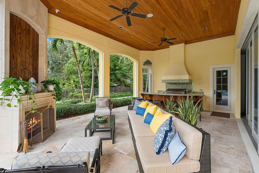 Exquisite $7.3 Million Golf Course Estate in Prestigious Jupiter Hills Village