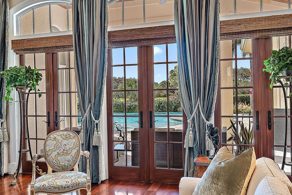 Exquisite $7.3 Million Golf Course Estate in Prestigious Jupiter Hills Village