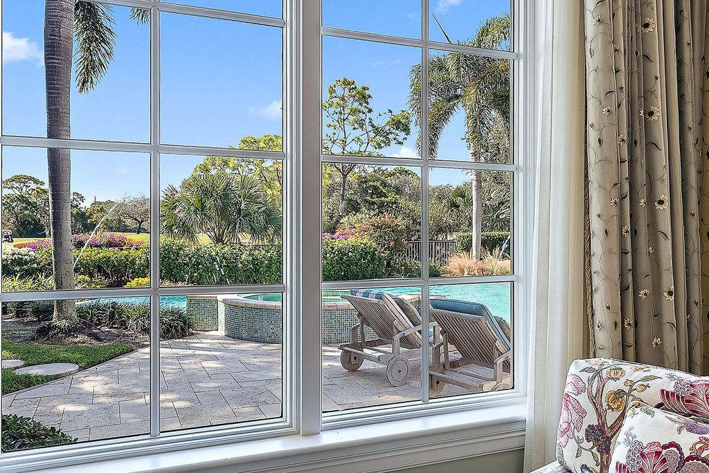 Exquisite $7.3 Million Golf Course Estate in Prestigious Jupiter Hills Village