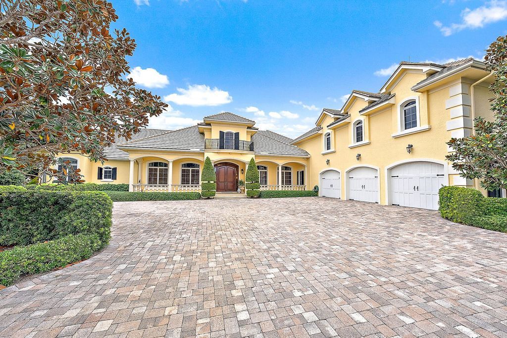 Exquisite $7.3 Million Golf Course Estate in Prestigious Jupiter Hills Village