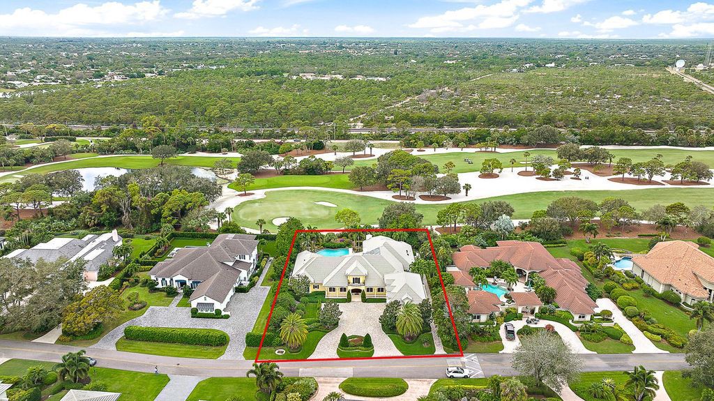 Exquisite $7.3 Million Golf Course Estate in Prestigious Jupiter Hills Village