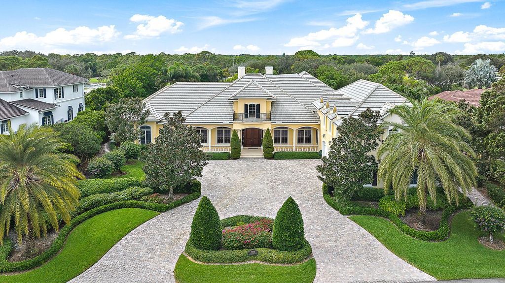 Exquisite $7.3 Million Golf Course Estate in Prestigious Jupiter Hills Village