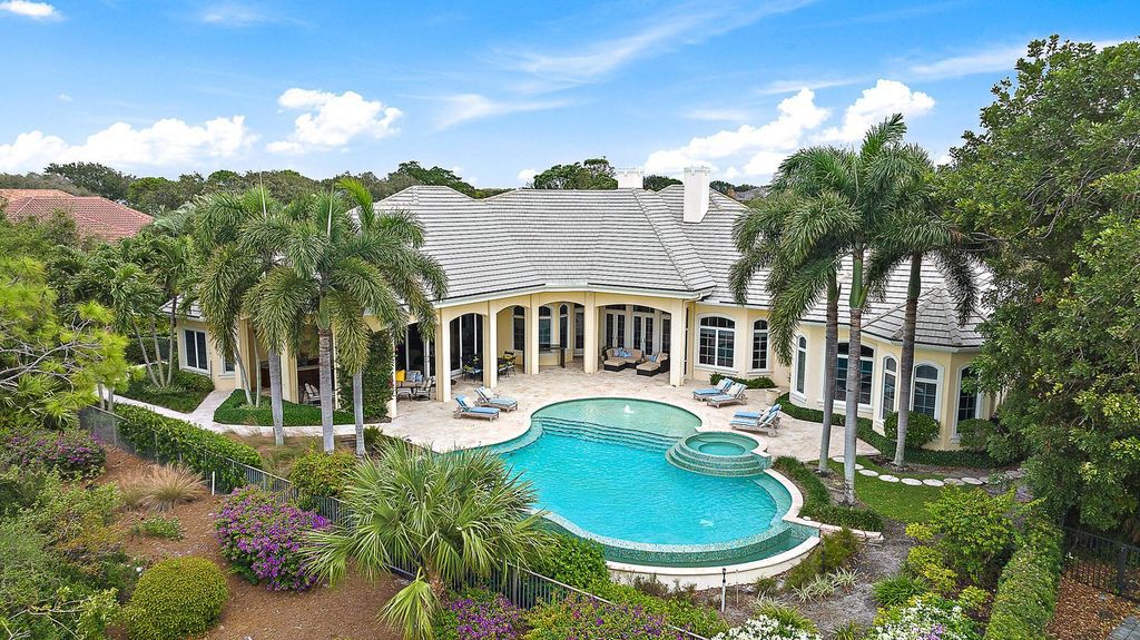 Exquisite $7.3 Million Golf Course Estate in Prestigious Jupiter Hills Village