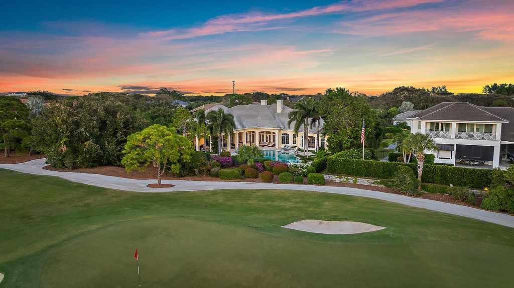 Exquisite $7.3 Million Golf Course Estate in Prestigious Jupiter Hills Village