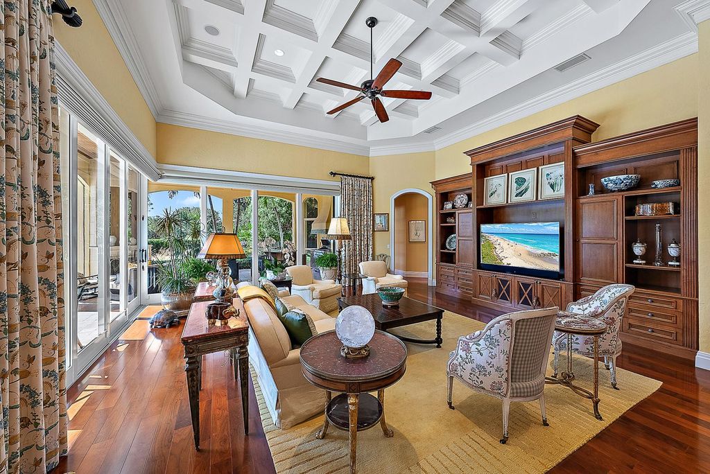 Exquisite $7.3 Million Golf Course Estate in Prestigious Jupiter Hills Village