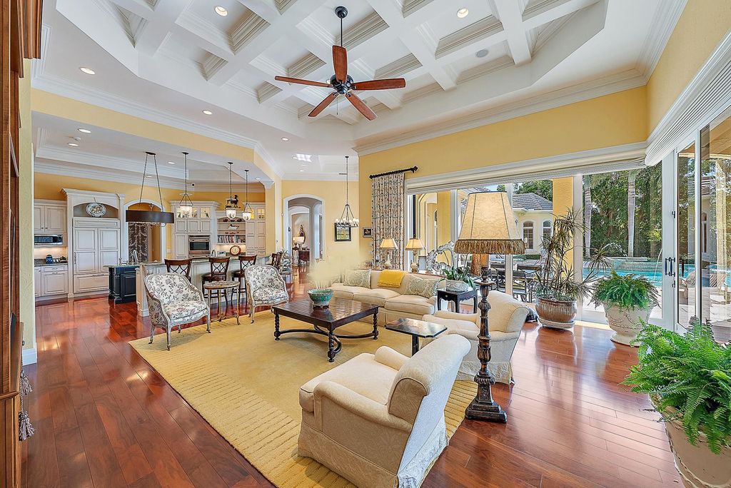 Exquisite $7.3 Million Golf Course Estate in Prestigious Jupiter Hills Village