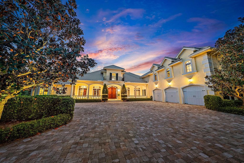 Exquisite $7.3 Million Golf Course Estate in Prestigious Jupiter Hills Village