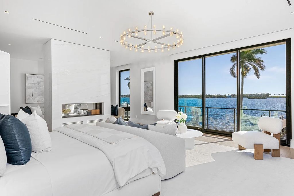 $18.8 Million Brand-New Waterfront Luxury Estate with Unobstructed Water Views on Flagler Drive, West Palm Beach