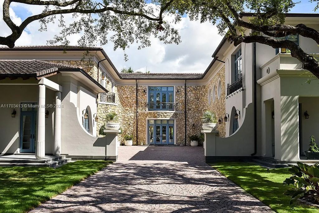 $22.5 Million Generational Estate in North Pinecrest with Tennis Court, and Resort-Style Pool