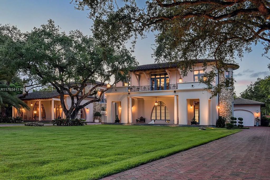 $22.5 Million Generational Estate in North Pinecrest with Tennis Court, and Resort-Style Pool