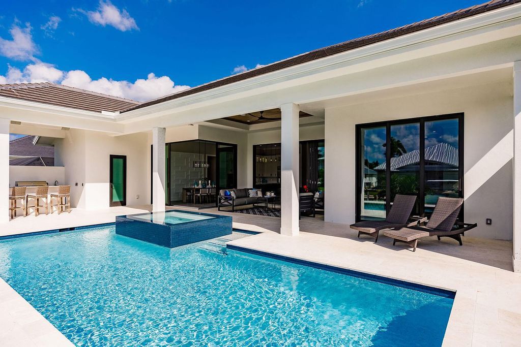 $3.4 Million Waterfront Luxury Home Built by Breault Construction with Direct Gulf Access in Marco Island