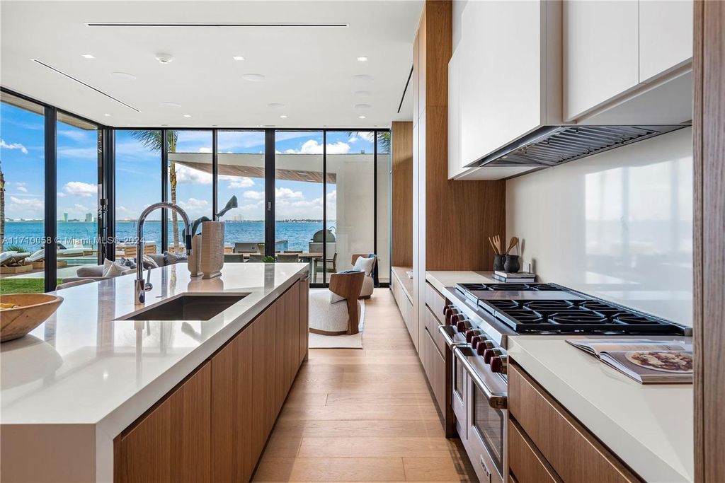 $34.5 Million Miami Beach Waterfront Mansion Built by Todd Michael Glaser with Stunning Biscayne Bay Views