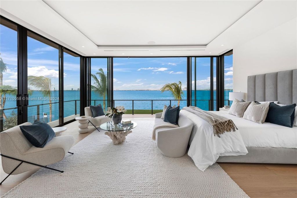 $34.5 Million Miami Beach Waterfront Mansion Built by Todd Michael Glaser with Stunning Biscayne Bay Views