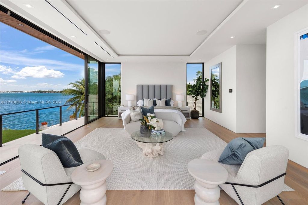 $34.5 Million Miami Beach Waterfront Mansion Built by Todd Michael Glaser with Stunning Biscayne Bay Views