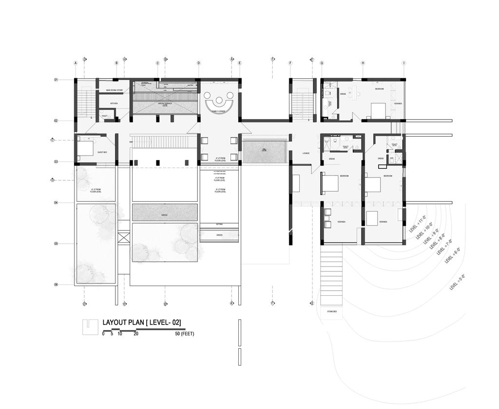 CHAABI House, harmony retreat by SYSTEM Architects + EKNC