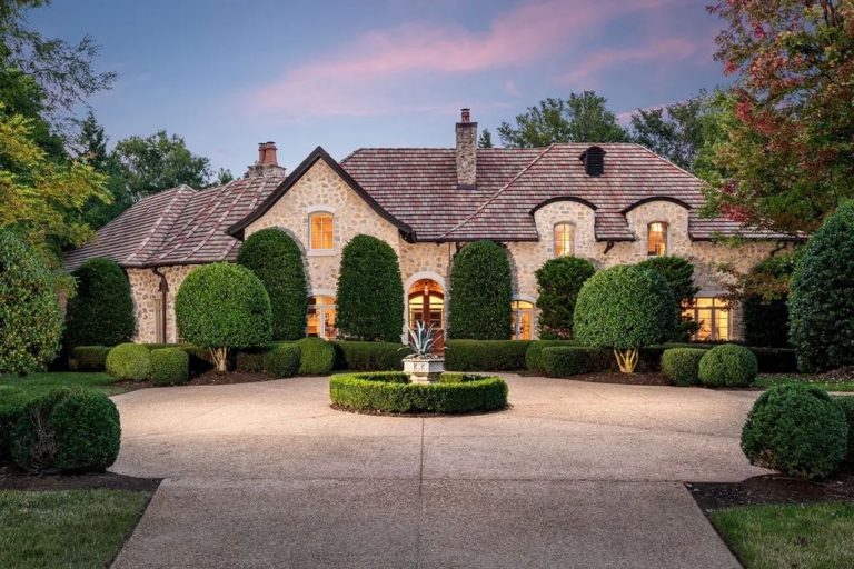 Elegance Redefined: Old World Estate in Morrocroft’s Gated Community, North Carolina Asking $6,499,000