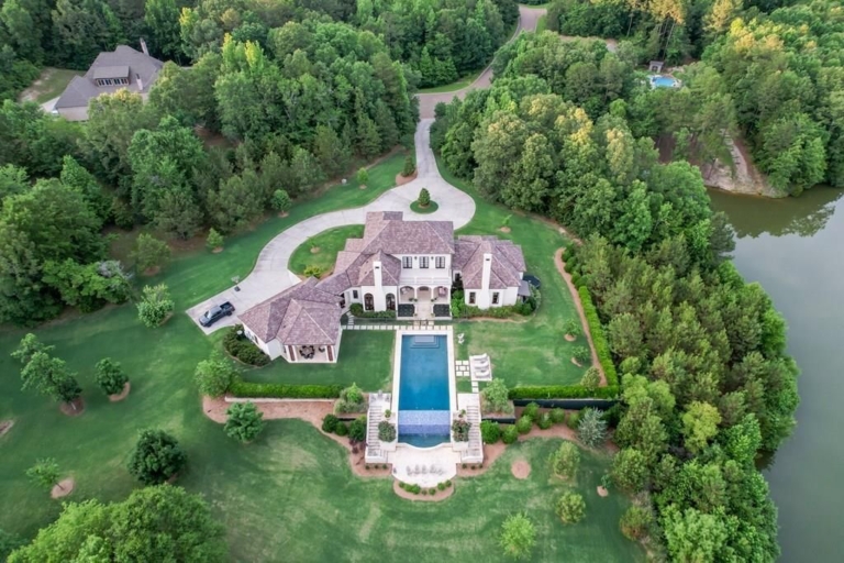 Elegance in Mississippi: West Indies-Style Estate on a Private Peninsula for $3,599,000