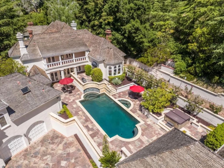 Elevated Living in California: Stunning Estate with European Influences and Luxurious Grounds for $12.98 Million