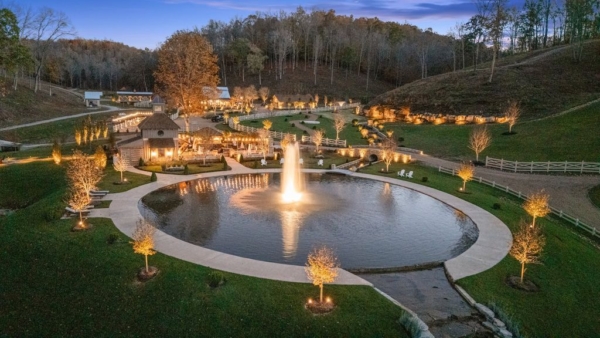 Entertainer’s Paradise on 120 Acres Near Leiper’s Fork, Tennessee Available for $8.6 Million