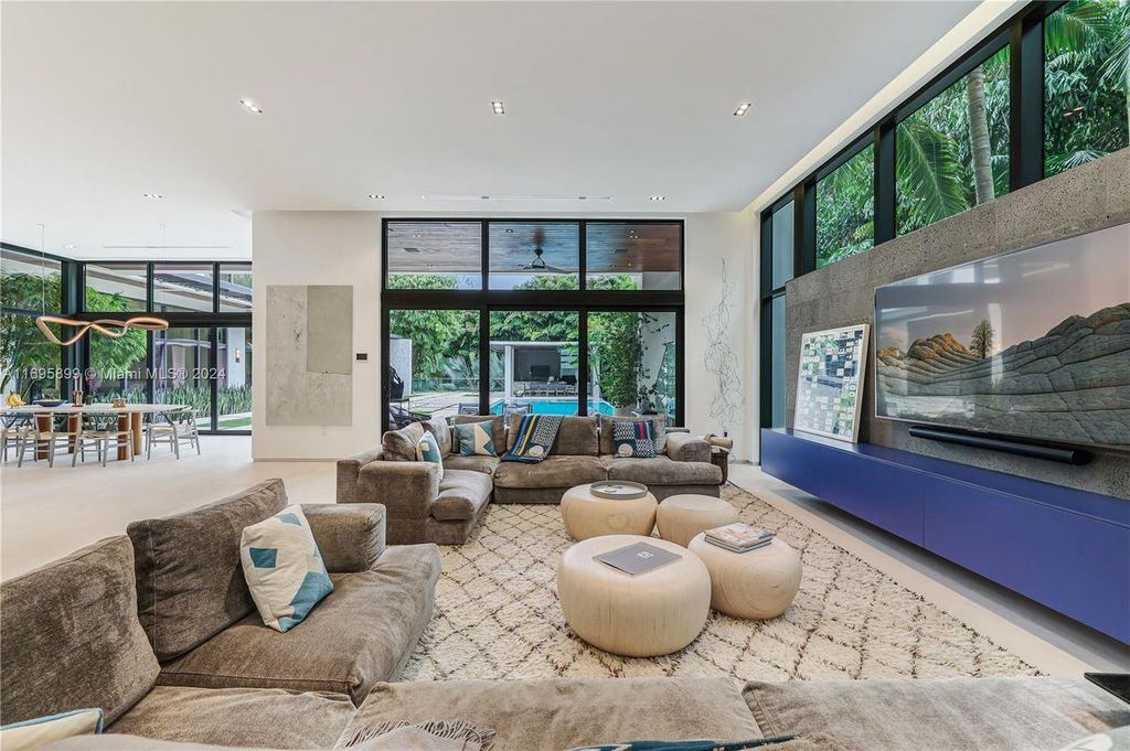 Exceptional $19.5 Million Contemporary Estate with Smart Home Technology in Miami