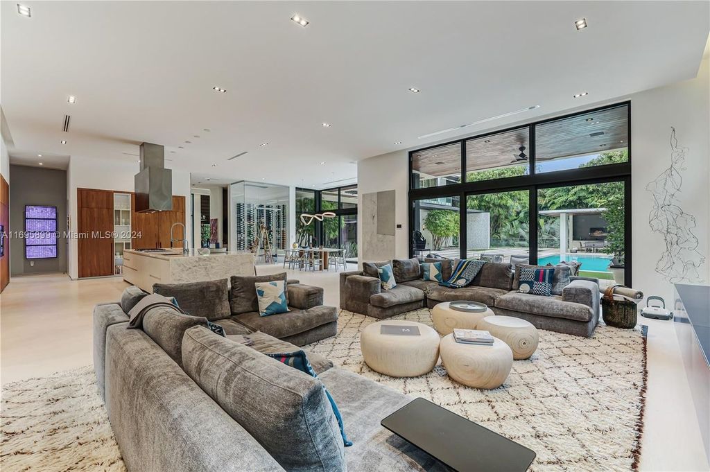 Exceptional $19.5 Million Contemporary Estate with Smart Home Technology in Miami