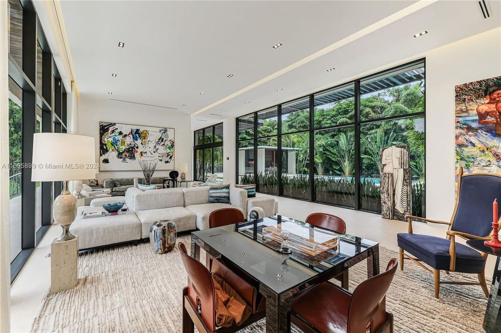 Exceptional $19.5 Million Contemporary Estate with Smart Home Technology in Miami