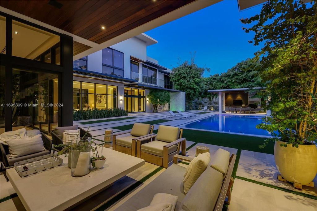 Exceptional $19.5 Million Contemporary Estate with Smart Home Technology in Miami